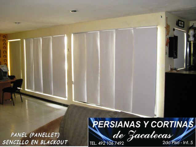 PANEL BLACK OUT SENCILLO