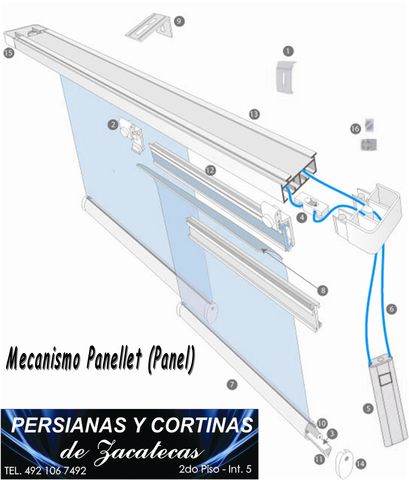 MECANISMO DEL PANEL DESLIZANTE